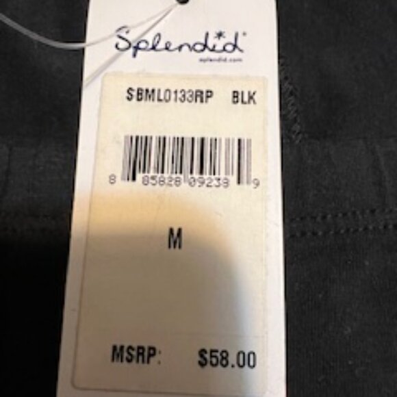 NWT Splendid Black Lightweight Stretchy Leggings Size Medium - Picture 5 of 8